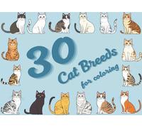30 Cat Breeds for Coloring