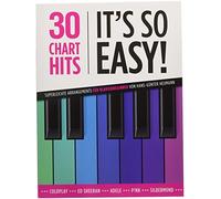 30 Chart Hits - It's so easy!: Songbook für Klavier