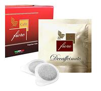 30 Cialde ESE Caffè fiore Decaffeinato miscela di Qualità Superiore Cremosa ed Aromatica