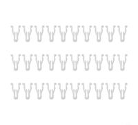 30 clip in plastica bianca in nylon per interruttori e modelli - compatibili con 4Runner, Highlander, CT200h, GS350, GS450h,
