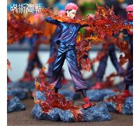 30 cm/11.81in Anime Jujutsu Kaisen Figura Ryomen Sukuna Action Figures Statua in PVC Desktop Ornamen Collezione Modello Giocattoli Regali