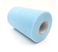 30 cm x 91,4 m Grande Rotolo di Tulle per Feste di Compleanno Decorazioni di Nozze tessuto tulle fai da te (C50 Celeste)