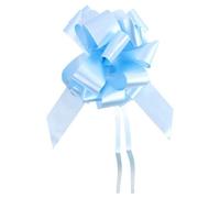 30 COCCARDE AUTOTIRANTI MATRIMONIO NOZZE AUTO CASA SPOSI FIOCCO ROSA CELESTE