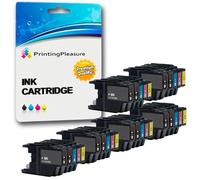 30 Compatibili LC1220 LC1240 Cartucce d'inchiostro per Brother MFC-J430W MFC-J5910DW MFC-J625DW MFC-J6510DW J6710DW J6910DW J825DW DCP-J525W J725DW J925DW - Nero/Ciano/Magenta/Giallo, Alta Capacità