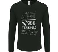 30° Compleanno 30 Anni Geek Divertente Matematica Uomo Manica Lunga T-Shirt