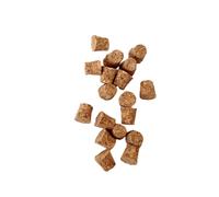 (30 composite corks) Natural Wood Bird Chew Toy Molar Corks for Parrots Budgies Small Cage Birds