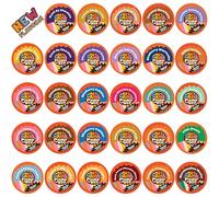 30-count Crazy Cups Flavored Coffee Single Serve Cups for Keurig K Cups Brewer Variety Pack Sampler