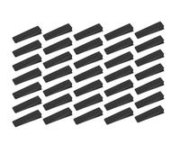 30 cunei di plastica per recinzione, fermi per recinzioni, per riparazioni, posa, ceramica, colore nero