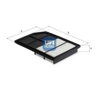 30.D16.00 Filtro aria Ufi