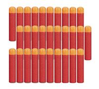 30 Dardi Proiettili Nerf Elite 9.5cm,Rosso Schiuma Proiettile,Nerf Minecraft Martello Pistola Blasters Giocattolo per Bambini,Schiuma di Dardi Munizioni Ricarica Compatibili N-Strike Elite Series