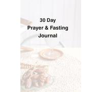 30 Day Fasting & Prayer Journal