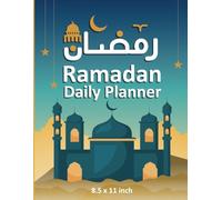 30 Days of Prayer and Fasting Tracker: The Ultimate Ramadan Daily Planner simple and minimalist: Islamic Gifts