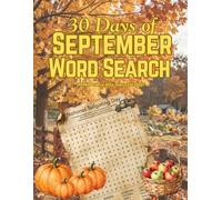30 Days of September Word Search: Make Every Day a Puzzle Day