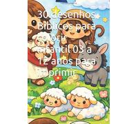 30 desenhos Biblicos para colorir infantil 03 a 12 anos para imprimir