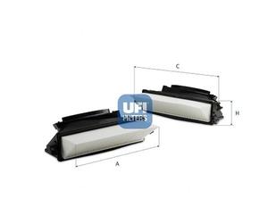 30.E57.00 Filtro aria Ufi