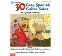 30 Easy Spanish Guitar Solos: Guitar With Tablature