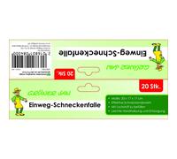 30 × Einweg-Schneckenfalle Delle Lumache Combattere le per Giardino & Beet 20 ×
