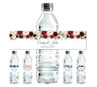 30 Etichette Personalizzate Per Bottiglie D'acqua Con Nome Per Matrimoni E Cerimonie Di Fidanzamento, Etichetta Impermeabili Personalizzate Per Decorazioni Da Tavola Per Feste Di Addio Al Nubilato