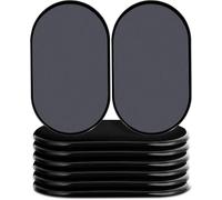 30 feltrini per mobili, riutilizzabili, antigraffio, facili da spostare, resistenti, per divano, letto, tavolo, scrivania, per moquette e pavimenti in legno duro (nero)