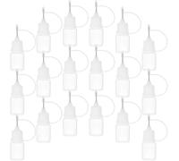 30 flaconi di vernice con punta da 5 ml, facili da spremere, evitano perdite per scultori e pittori, progetti tie-dye, in acciaio inox, ottima lavorazione