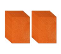 30 Fogli 2mm Carta EVA con Glitter Arancione, per Scrapbooking