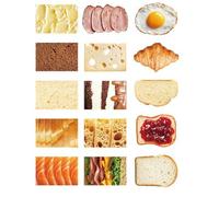 30 fogli di carta per diario a tema frutta e verdura per scrapbooking, creazione di biglietti e forniture artigianali per ufficio scolastico fogli adesivi portatili