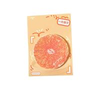 30 fogli di foglietti adesivi facili da scrivere, blocco note artistiche, serie frutta, note adesive