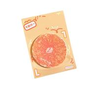 30 fogli di foglietti adesivi facili da scrivere, blocco note artistiche, serie frutta, note adesive
