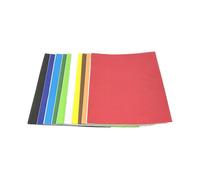 30 FOGLI DI GOMMA EVA A4 ADESIVI colori assortiti 2 mm per decorazioni 1CS6