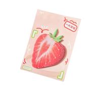 30 fogli di note artistiche a forma di frutta, graziose note adesive semplici per appunti serie di frutta note adesive per scuola e ufficio