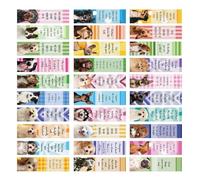 30 fogli/set cane inglese Inspirational Page Marker Segnalibri Creativi Bella Book Marker Page Marker Forniture di Lettura