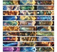 30 fogli/set Fantasy Lettura Segnalibri Creativi Segnalibri di Carta Estetica Segnalibri di Pagina Segnalibri per la Lettura