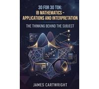 30 FOR 30 TOK: IB MATHEMATICS - APPLICATIONS AND INTERPRETATION: THE THINKING BEHIND THE SUBJECT: 23