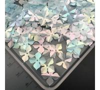 30 g 10 mm 20 mm Windmill Tetrafolium paillettes opache sciolte per cucito, scarpe, cappelli, fai da te per bambini, accessori artigianali all'ingrosso - 10 mm blu opaco S - 30 g