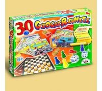 30 GIOCHI RIUNITI GIOCO IN SCATOLA DI SOCIETA' DA TAVOLO 13 TAVOLE GIOCHI ASSORTITI