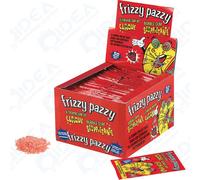 30 GOMME DA MASTICARE FRIZZY PAZZY FRAGOLA BOX ESPOSITORE 350 gr SCOPPIETTANTE