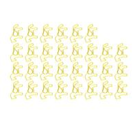 30 graffette a forma di cavallo 38 x 27 mm graffette in metallo segnalibri clip per documenti note carte foto organizzazione graffette cavallo