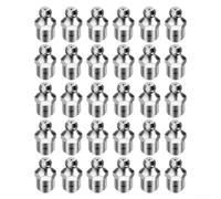 30 Ingrassatori per zerk per m10 M8 Nickelati 30 Ingrassatori(M8) | Nickel-plated iron, high pressure resistant, per m10 and M8 sizes, per excavator use, build
