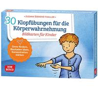 30 Klopfübungen für die Körperwahrnehmung.: Bildkarten für Kinder. Kindgerechte Klopftechniken aus dem Qigong. Für Kita, Schule & Zuhause