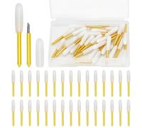 30 lame a punta fine di alta qualità, compatibili con Cricut Maker 3/Maker/Explore 3/Explore Air 2/Air/One/Venture, lame adatte per affettare tagli in vinile glitterato, carta, falso, lamina adesiva