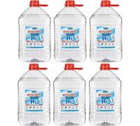 30 litri di acqua distillata + 1 panno in microfibra