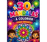 30 MANDALAS A COLORIER POUR ENFANTS