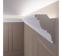 30 Metri Listelli Decorativi per Illuminazione Indiretta Profilo Soffitto OL-22