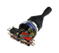 30 MILLIMETRI HKA1-41QZ Interruttore A Croce 4 Vie Autobloccante Blocco Reset 4NO4NC Monolever Joystick Bastone di Controllo 1 Pz(42QY Self Locking)