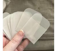30 mini buste semi-trasparenti autosigillanti in plastica trasparente autoadesive, per conservare gioielli, monete, semi, 30 pezzi