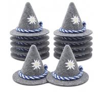 30 mini cappelli decorativi per Oktoberfest, piccolo cappello in feltro