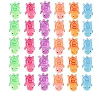 30 mini tartarughe luminose in resina, piccole tartarughe, piccole statuette, piccoli animali sabbiosi, tartarughe in resina luminosa, piccola tartaruga, per decorazioni in miniatura