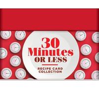 30 Minutes or Less Recipe Card Collection Tin 72 Recipe Car (Other printed item)