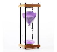 30 Minuti Grande Clessidra Metallo Sabbia Timer Casa Cena Camera Creativo Regalo