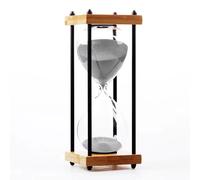 30 Minuti Grande Clessidra Metallo Sabbia Timer Casa Cena Camera Creativo Regalo